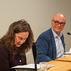 Literaturhotel 'Der Dichter Dominik Steiger (mühelos) stüsselchens' am 10. April 2026 mit Monika Rinck und Thomas Eder