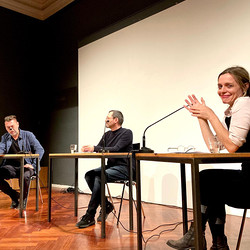 Der doppelte Gast: Thomas Ballhausen - Helwig Brunner. 'Das Mädchen Parzifal ist nicht von gestern'. Moderation: Barbara Rauchenberger. KULTUM, 26.9.2020, Foto: KULTUM/Andrea Hopper