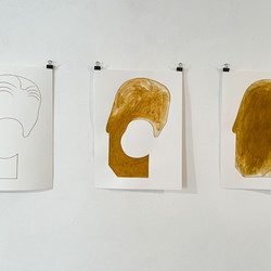 Judith Zilllich: MUTTER GOTTES. (Ikonen 2018–2021), Eitempera auf PapierKULTUM Galerie, 12. Nov. 2021 bis 12. Feb. 2022. Kurator: Johannes Rauchenberger