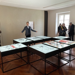 Kuratorenführung_Neuhold_Plank_Reformen. Foto: KULTUM Graz