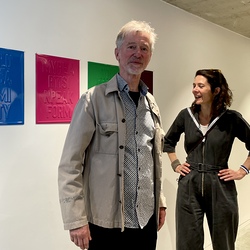 MICHAEL ENDLICHER_Zeichen Sprache Ironie_Ausstellungseröffnung. Foto: KULTUM/Hopper