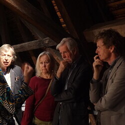 aktuelle kunst in Graz, Galerientage 2026: Künstleringespräch mit Claudia Schink und Themenführung #14 bei 'Gott hat kein Museum' mit Kurator Johannes Rauchenberger.  KULTUMUSEUM Graz, 25.4.2026