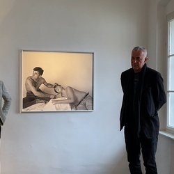 Artist-Curator Talk Zlatko Kopljar and Johannes Rauchenberger, 28. Sept. 2024, steirischer herbst, Ausstellung: Zlatko Kopljar: Erasion