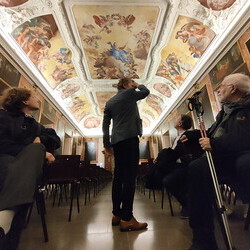 Lange Nacht der Museen, 4. Oktober 2025: Alte Bilder von, aus, ?ber Gott... Die Botschaft der Bilder im Minoritensaal: Führung mit Dr. Johannes Rauchenberger durch den Minoritensaal