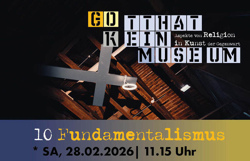 Werner Reiterer,   Wer Wind sät…, 2014,   Holz, Metall, Motor, diverse Elektronik, Neon, Farbe, 170 (variabel) x 153 x 270 cm,  KULTUMUSEUM Graz, aus: reliqte, reloaded. Zum Erbe christlicher Bildwelten heute (2015) 