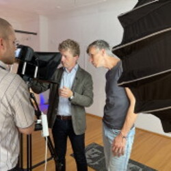 PETER ANGERER_GEHEN & BLEIBEN_Filmdreh. Foto: KULTUM/Hopper