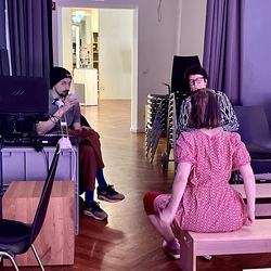 JUNGES PUBLIKUM_Gute Nacht_Mezzanin Theater Graz_20230305. Foto: KULTUM Graz/Hopper