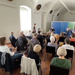 CINEMA ALTERA_Thomas Henke_Künstlergespräch_20230222. Foto: KULTUM Graz