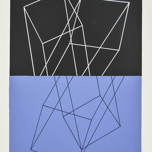 Peter Angerer: „Die Erfindung der Realität“, 2017, Grafikserie/Unikate, 10 Arbeiten, Monotypie, Elementendruck, Text, Zeichnung, je 59,4cm x 42cm