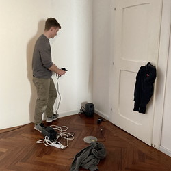 Till Velten: DIE ANDERE MARIA. Aufbau im KULTUM.