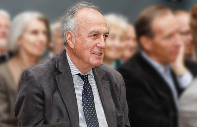 Gerhard Larcher (1946–2022), bei einer Veranstaltung im KULTUM 2013