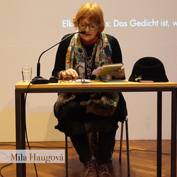 Der doppelte Gast: Franz Dodel - Mila Haugov?: 'Mit der Zeit wird selbst ein Papagei vermutlich'. Moderation: Barbara Rauchenberger KULTUM, 22.10.2020 Foto: KULTUM/Johannes Rauchenberger