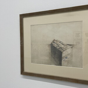 Hannes SCHWARZ (1926?2014)Ohne Titel, 197936,5x29,5 cmGraphit und Buntstift auf PapierKULTUMUSEUM Graz, Sammlung Wolf WN: 61013