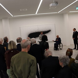 Er?ffnung KULTUMUSEUM im Spiegelgitterhaus Gleisdorf: Wolfgang Temmel: Perspektivenwechsel, 11. April 2025,Kurator: Johannes Rauchenberger