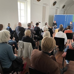 CINEMA ALTERA_Thomas Henke_Künstlergespräch_20230222. Foto: KULTUM Graz