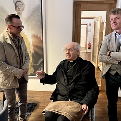 Josef Fink_Im Bann (s)einer großen Erzählung_Kuratorenführung. Foto: KULTUM/Hopper