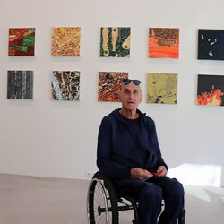 Er?ffnung KULTUMUSEUM im Spiegelgitterhaus Gleisdorf: Wolfgang Temmel: Perspektivenwechsel, 11. April 2025,Kurator: Johannes Rauchenberger