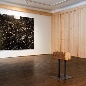 Lidwien van de Ven, * 1963 in Hulst (NL), lebt und arbeitet in Berlin (DE), und Rotterdam (NL), Berliner Dom, 2001, Silvergelatin-Druck auf Baryt-Papier, Alu-Rahmen, 200 x 250 cm (in 2 Teilen), KULTUMUSEUM Graz, aus: IRREALIGIOUS! Parallelwelt Rel