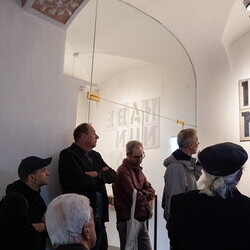 1. Kuratorenführung mit Johannes Rauchenberger und Künstlergespräche mit Michael Endlicher, Zlatko Kopljar, Reinhild Gerum, Heribert Friedl, Wilhelm Scheruebl, Alois Neuhold und Hannes Priesch – Rundgang im steirischen herbst 25, 27. September 2025