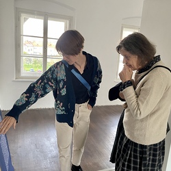 Josef Fink_Im Bann (s)einer großen Erzählung_Kuratorenführung. Foto: KULTUM/Hopper