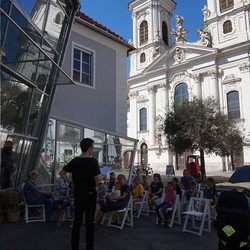 Denn das Lama kennt kein Drama, Buchpräsentation und Workshop, Christine Kastl. 
