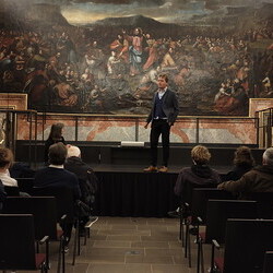Lange Nacht der Museen, 4. Oktober 2025: Alte Bilder von, aus, ?ber Gott... Die Botschaft der Bilder im Minoritensaal: Führung mit Dr. Johannes Rauchenberger durch den Minoritensaal