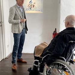 Josef Fink_Im Bann (s)einer großen Erzählung_Kuratorenführung. Foto: KULTUM/Hopper
