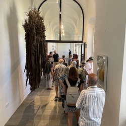 Finissage_Wilhelm Scheruebl_Gehen_Vergehen. Foto: KULTUM/Hopper