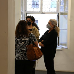 Literatur.Gegenüber, WIR WACHEN IN FREMDEN AUGEN, 20210609. Foto: KULTUM