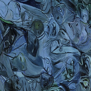 JANDL HansMassenangst1985200x160 cm?l auf LeinwandFoto: Karl Schrotter-WN: 31004 I-HR-16-li