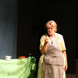 Frau Meier die Amsel, Mezzanintheater, JUNGES PUBLIKUM, September 2021. Foto: KULTUM