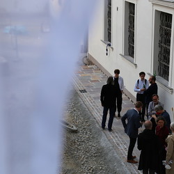 Ausstellungseröffnung, EINATMEN - AUSATMEN, 2. Juni 2021, Foto: KULTUM