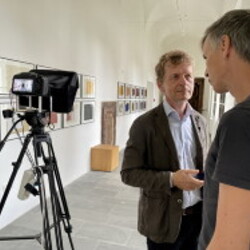 PETER ANGERER_GEHEN & BLEIBEN_Filmdreh. Foto: KULTUM/Hopper