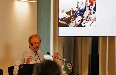 Wolfgang Ullrich im Kleinen Minoritensaal