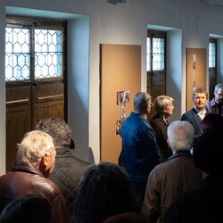 1. Kuratorenführung mit Johannes Rauchenberger und Künstlergespräche mit Michael Endlicher, Zlatko Kopljar, Reinhild Gerum, Heribert Friedl, Wilhelm Scheruebl, Alois Neuhold und Hannes Priesch – Rundgang im steirischen herbst 25, 27. September 2025