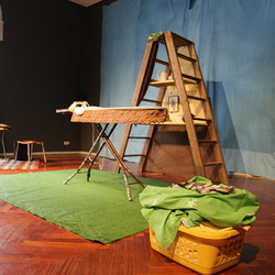 Frau Meier die Amsel, Mezzanintheater, JUNGES PUBLIKUM, September 2021. Foto: KULTUM