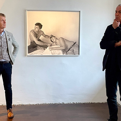 Artist-Curator Talk Zlatko Kopljar and Johannes Rauchenberger, 28. Sept. 2024, steirischer herbst, Ausstellung: Zlatko Kopljar: Erasion