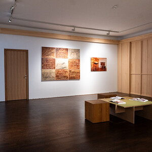 Ausstellungsansichten: 'Im Bann (s)einer großen Erzählung: Josef Fink (1941–1999), KULTUM Graz, 28.2.–19.4.2025 Kurator*in: Elisabeth Koller, Johannes Rauchenberger