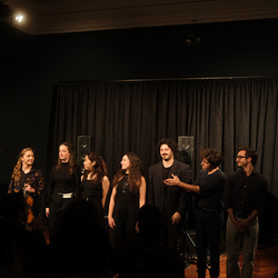 Reach.Touch. 28. November 2025. Konzert [imCubus] mit Musik von Leonardo Matteucci, Juan Sarmiento und Emanuele Savagnone