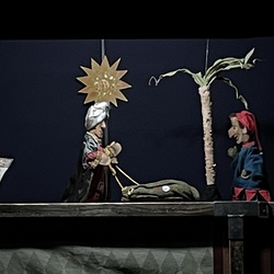 JUNGES PUBLIKUM_Bavastel Puppentheater Graz_Kasperl und das Krokodil. Foto: KULTUM/Hopper