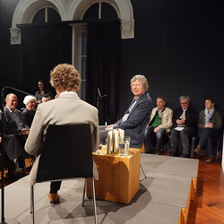 'Jesus ohne Opfer' Johannes Rauchenberger im Gespräch mit Peter Trummer, 4. März 2026 KULTUM in Kooperation mit BIldungsforum bei den Minoriten