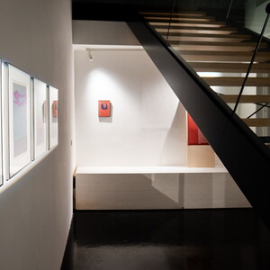 Ausstellungsansichten: 'Im Bann (s)einer großen Erzählung: Josef Fink (1941–1999), KULTUM Graz, 28.2.–19.4.2025 Kurator*in: Elisabeth Koller, Johannes Rauchenberger