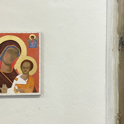 Judith Zilllich: MUTTER GOTTES. (Ikonen 2018–2021), Eitempera auf PapierKULTUM Galerie, 12. Nov. 2021 bis 12. Feb. 2022. Kurator: Johannes Rauchenberger