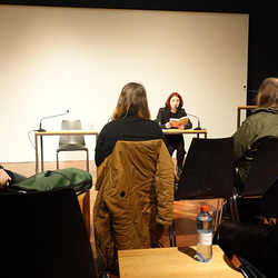 Literatur Hotel am 9.12.2025 mit Slata Roschal und Bertram Reinecke