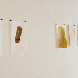 Judith Zillich, IKONEN. 2018–2020, Eitempera auf Papier, Ausstellung: MUTTER GOTTES.  KULTUM Graz, 20.11.2021–12.2.2022 Kurator: Johannes Rauchenberger