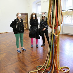 Ausstellungseröffnung, EINATMEN - AUSATMEN, 2. Juni 2021, Foto: KULTUM