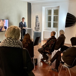 CINEMA ALTERA_Thomas Henke, Lorenz Estermann, Ausstellungseröffnung, 07.02.2023. Foto: KULTUM Graz