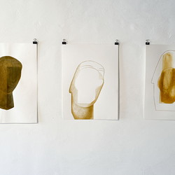 Judith Zilllich: MUTTER GOTTES. (Ikonen 2018–2020)Eitempera auf PapierKULTUM Galerie, 12. Nov. 2021 bis 12. Feb. 2022Kurator: Johannes Rauchenberger