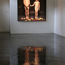 NINAVALE. Ausstellungseröffnung. 'Paradise is temporarily closed. God' KULTUM Graz, 24. Oktober 2020. Foto: KULTUM/Andrea Hopper