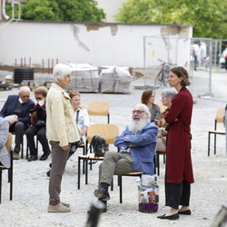 Ausstellungseröffnung, EINATMEN - AUSATMEN, 2. Juni 2021, Foto: KULTUM